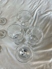 Set of 10 Vintage Libbey Arby’s Etched Winter Scene Wine Water Glass gold rim — photo 4