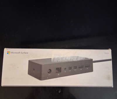 Microsoft Surface Dock Model 1661 PF3-00005 w/ Power Supply Open Box New