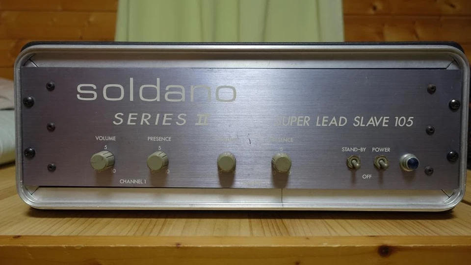 Soldano Super Lead Slave SLS-105 Stereo Tube Power Amplifier 117V - Image 2 of 4