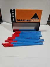Vintage DIETZGEN Perfect Point Draft Draw Lead 12 Tubes x6  Germany 3145-6L-