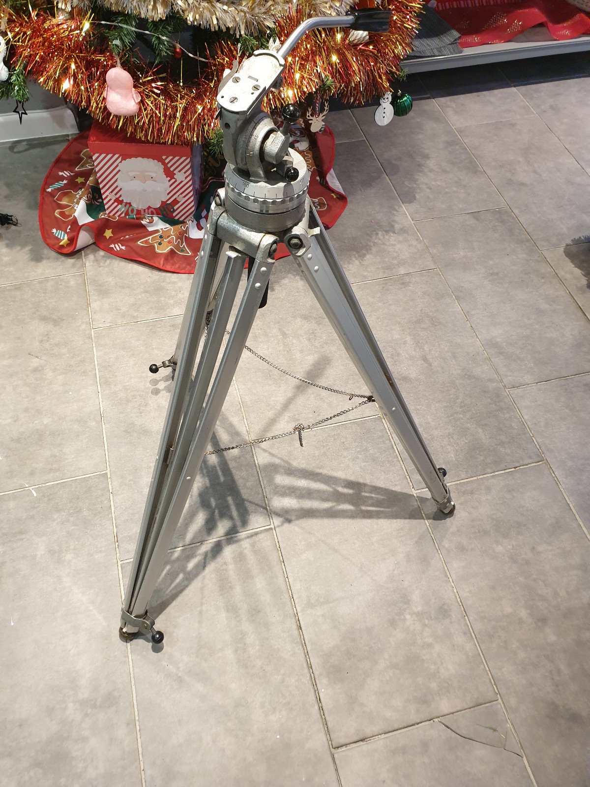 Paillard Bolex H Aluminium Tripod With Pan'n'Tilt Head For H16 H8 Cameras