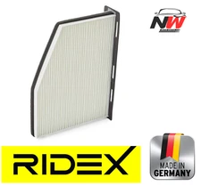 Genuine Ridex Cabin Pollen Filter fits Audi A3 Hatchback Petrol/ Diesel 2003-12