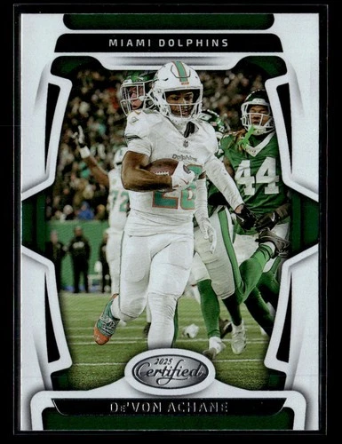 2025 Panini Certified Football De'Von Achane #63