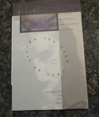 #ad Death The High Cost of Living Hardcover Neil Gaiman ORIGINAL OWNER 1ST PRINTING $26.96