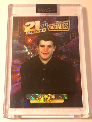 2024 Wild Card Decades 21st Century #D121p7-SA Sean Astin #1/1 Goonies/LOTR+++