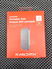 SanDisk 1TB Gen 2 Type C Portable SSD Drive -Gray SDSSDE30B