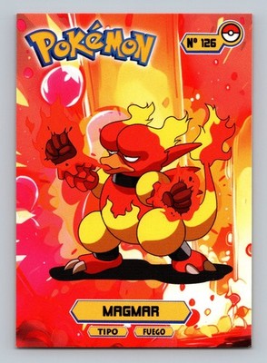 Pokemon Card - Magmar 126 - Card Tops - Pokedex Database 2024