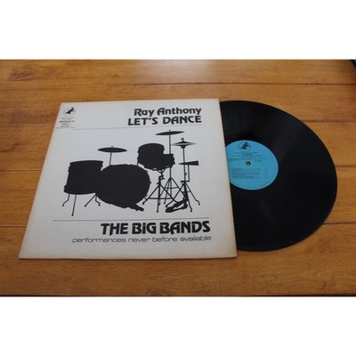 Vintage Ray Anthony Let s Dance Vinyl LP The Big Bands Jazz Blue Heaven Records