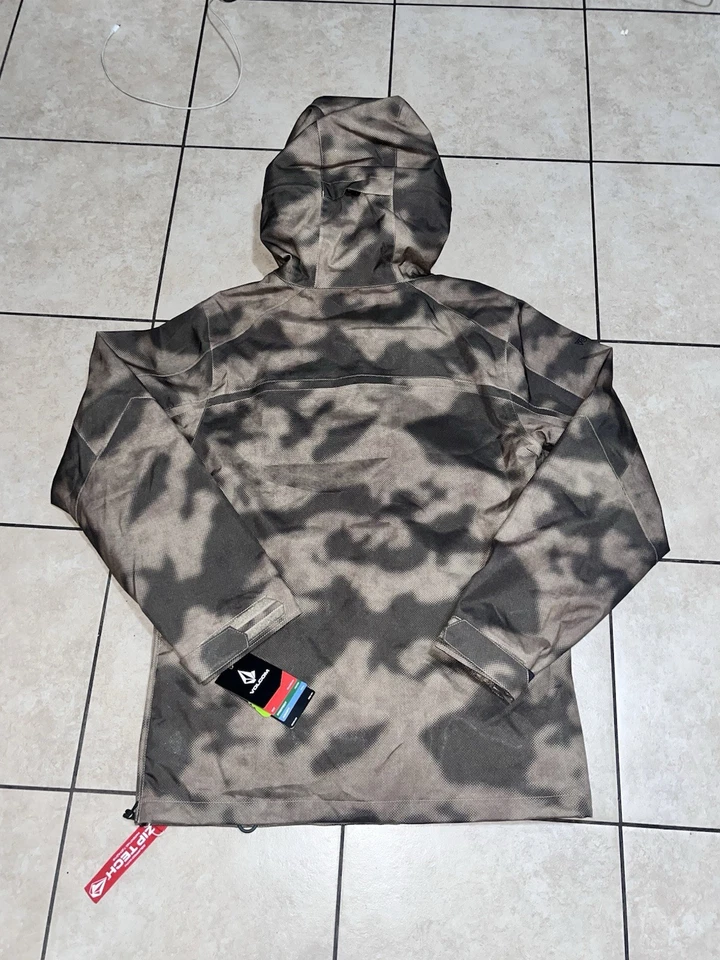 Volcom Brighton Pullover Men's Winter Jacket, Camouflage, Small - Image 2 of 2