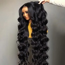 Body Wav 13x6 Hd Lace Frontal Wig Brazilian Pre Plucked Human Hair Wig For Women
