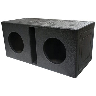 Qpower QBOMB Dual 8'' Slot Ported Empty Enclosure