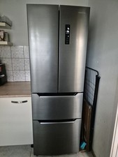 Kenwood Silver Freestanding Fridge Freezer