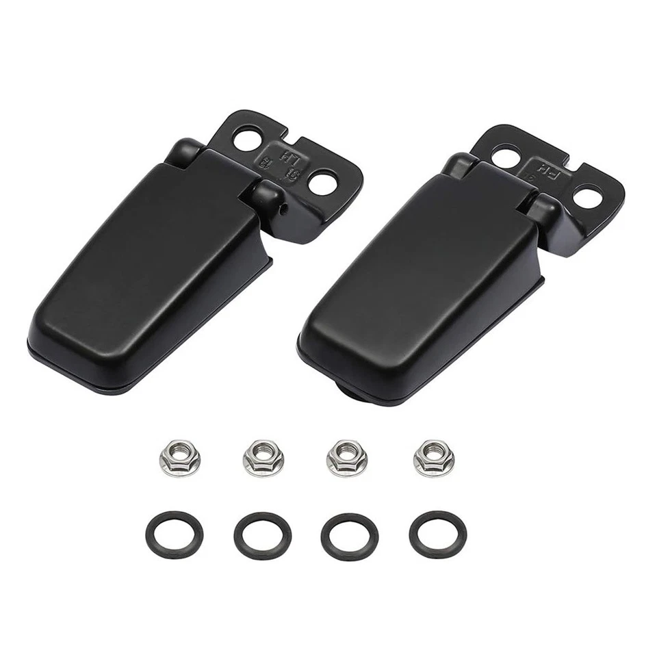 2PCS Rear Tailgate Window Glass Hinges Set For Nissan Armada Infiniti QX56 04-15 - Image 3 of 4