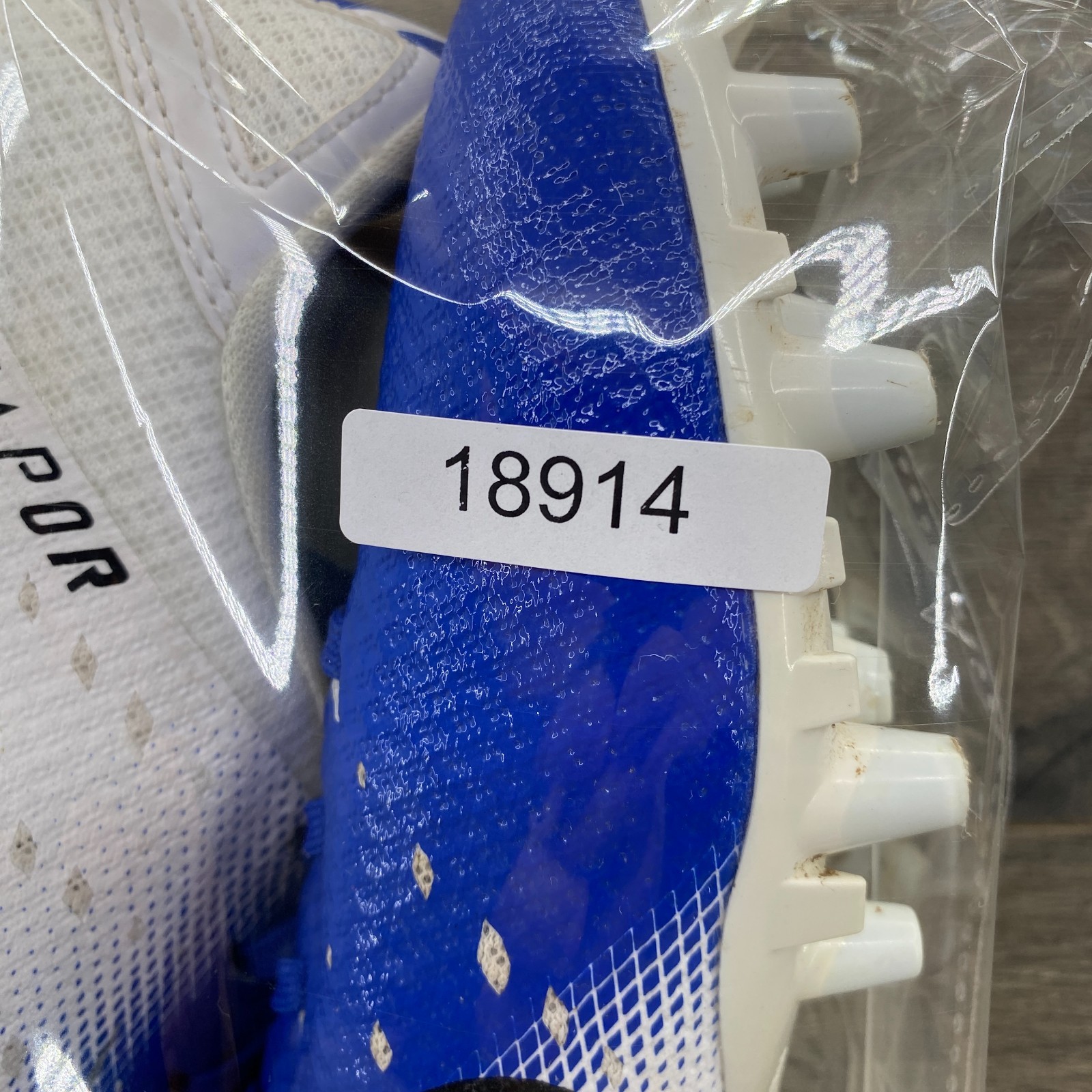 Nike Vapor Untouchable Speed 3 TD Pro Football Cleats Mens Size 10.5 Blue 917166