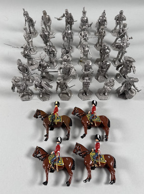 Lot of 34 Miscellaneous New Hope Design Miniatures 54mm Scale