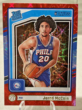 2024 Panini Donruss JARED MCCAIN Rated Rookie International Red #228 SP