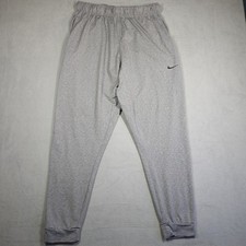 Nike Dri-FIT Transcend Yoga Joggers Mens XL Heather Grey Lounge Gym AT5696-056