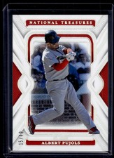 Albert Pujols 2025 Panini National Treasures Holo Silver Card /49 #81