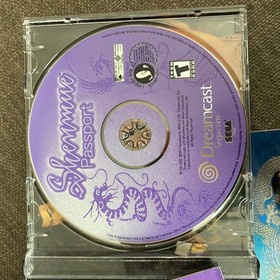 Vintage Shenmue Game for DreamCast  Shenmue Passort Included