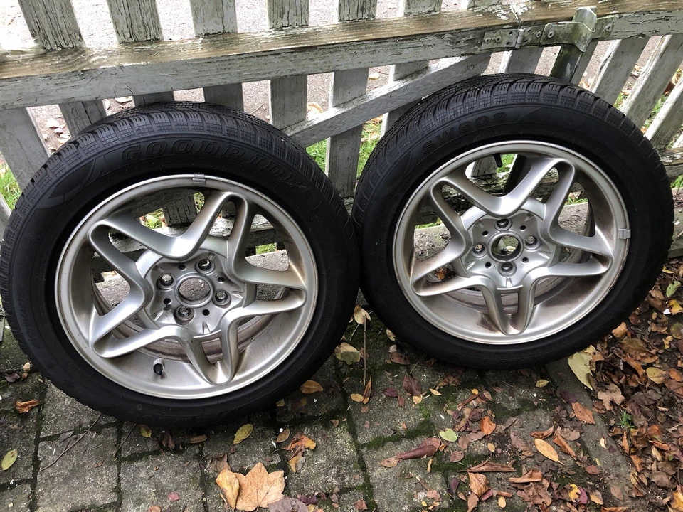 4 Winterreifen auf Alufelgen , Gebraucht  - Bild 2 von 4