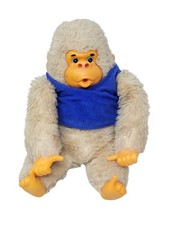 Vintage Gonga Thumb Sucking Monkey Gorilla Stuffed Plush 10" by Gilroy