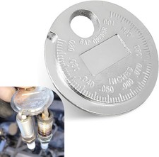 Spark Plug Gap Gauge Tool Zinc Alloy Measuring Gapper With 0.020 To 0.100 Sca