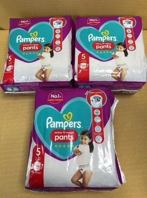 3 Pamper Active Fit Windelhosen Größe 5 27 Allzweck Mehrzweck
