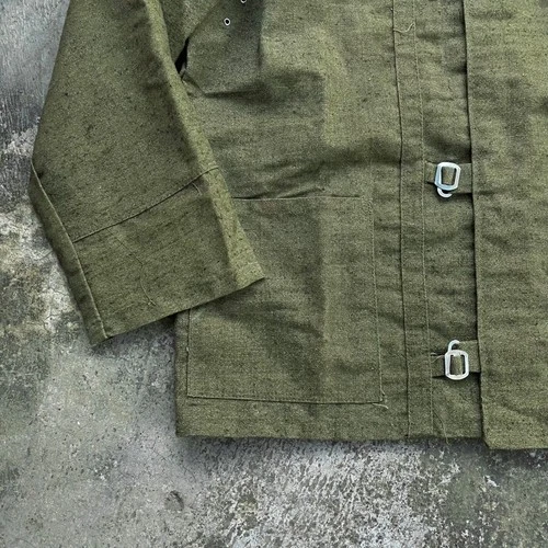 Vintage 60s 70s unworn ussr soviet welder miner brezent heavy work jacket image 3