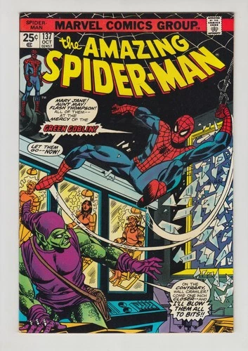 AMAZING SPIDER-MAN #137 NM-/NM 9.2/9.4 MARVEL COMICS 1974