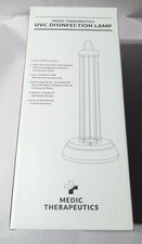 UVC DISINFECTION STERILIZATION LAMP & REMOTE MEDIC THERAPEUTICS - AS IS