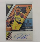 Panini 2022-23 Flux Rookie Signatures Jabari Walker #FRS-JBK RC Auto Blazers