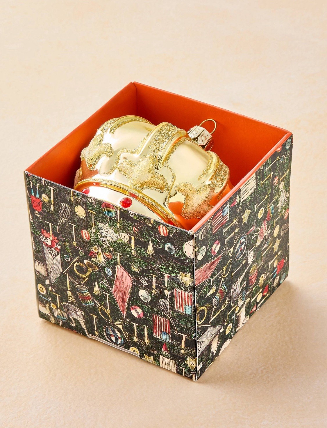 John Derian x Target Glass Gold Crown Ornament Christmas 2025 