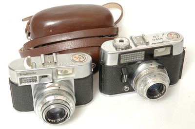   VOIGTLANDER VITO CD & VITOMATIC IIA W/ *NO CASE* FOR PARTS OR REPAIR