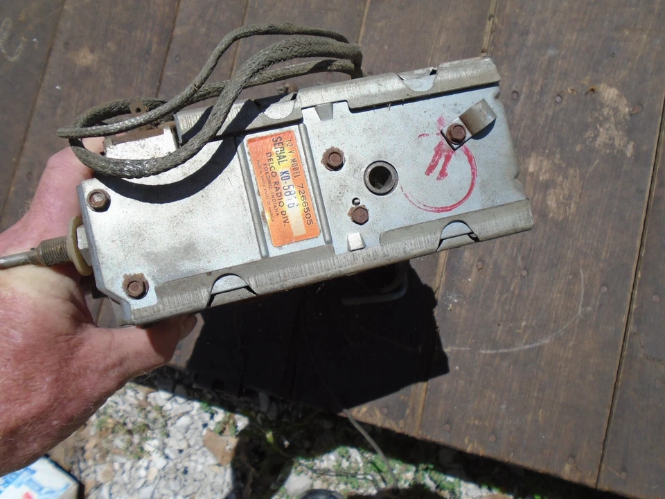 1955 1956 Cadillac Eldorado Wonderbar AM Radio 7266505 Factory OEM - Image 3 of 4