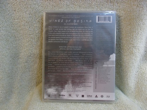 Wings of Desire - Criterion Collection (Blu-Ray, 1987) FACTORY SEALED BRAND NEW! - Imagen 3 de 3