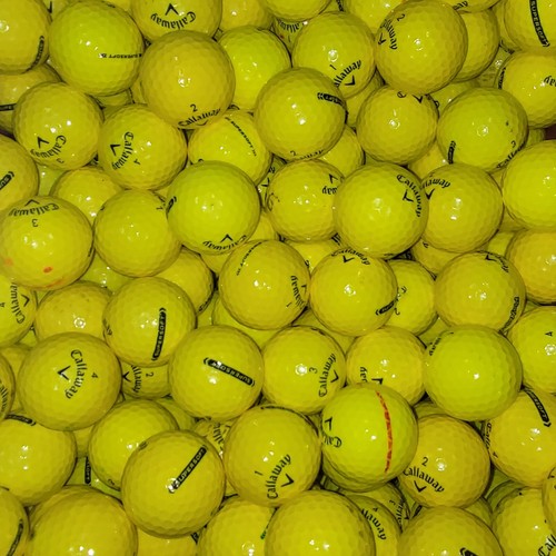 36 Yellow Callaway Supersoft Used Golf Balls - 3A Value Grade AAA - Picture 3 of 14