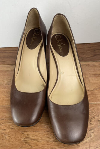 Cole Haan braune NIKEAIR Leder Heels Größe 9,5 B - Bild 2 von 5