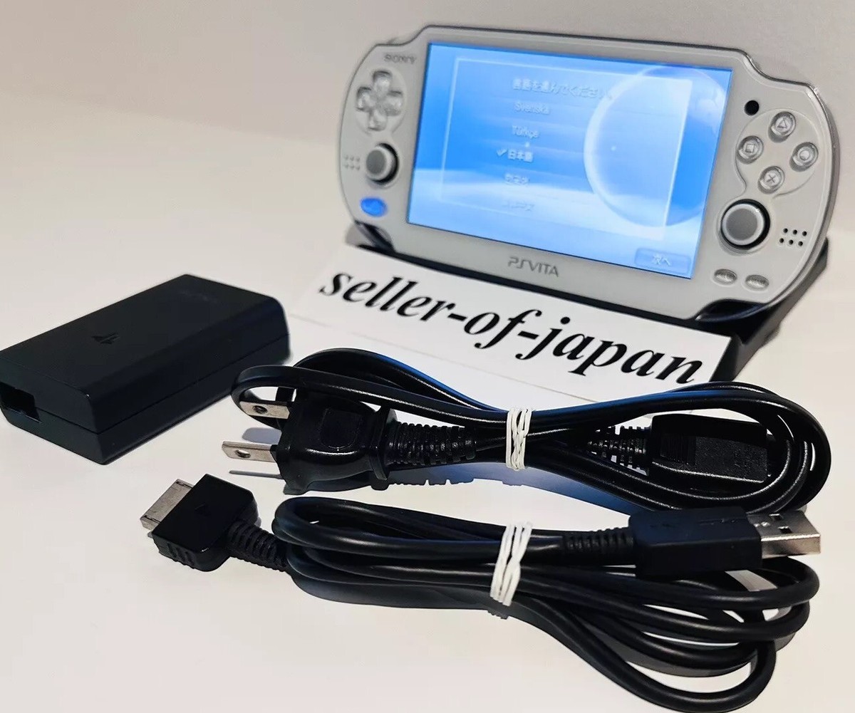 PlayStation Vita - PSVITA クリスタル・ホワイト Wi-Fi PCH-1000 【美品】 SONY PlayStation PS Vita Wi-Fi Crystal White PCH-1000