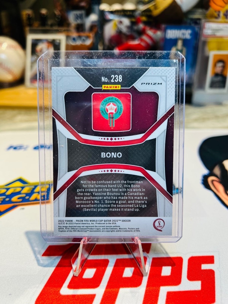 2022 Prizm FIFA World Cup Soccer RC Rookie Bono #238 Silver Prizm
