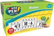 Teacher Created Resources Power Pen Learning Cards: Division 6460