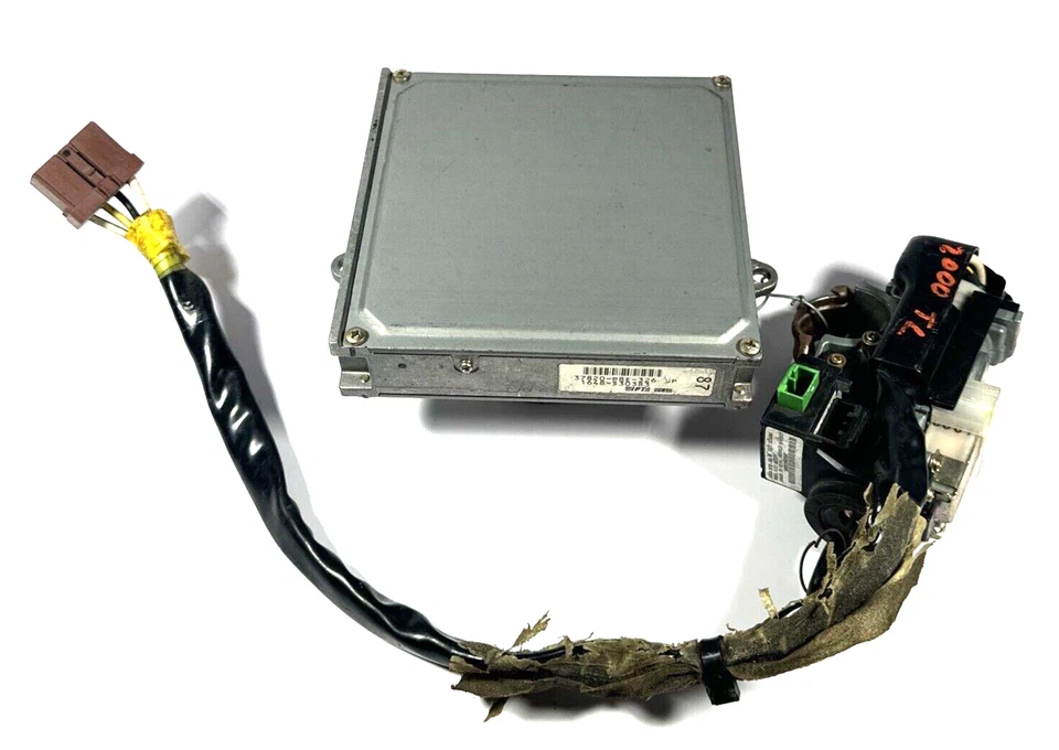 Acura TL 2002-2003 3,2 L ECU ORDENADOR E INTERRUPTOR DE ENCENDIDO JUEGO 37820-P8E-326 Foto 2 de 4