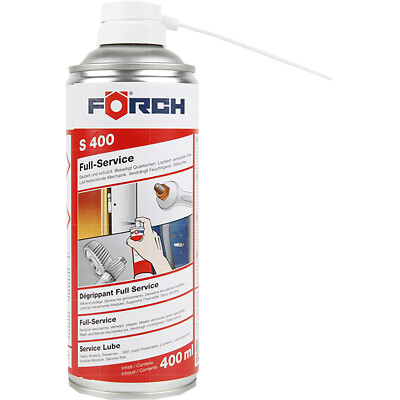 FÖRCH S400 Full-Service 0.4 LTR Schmierstoff Reiniger Rostschutzspray
