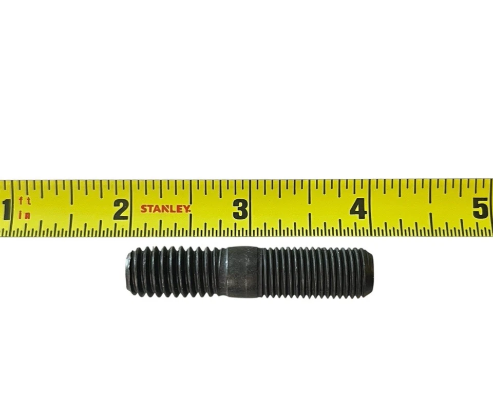 GM Chevy Pontiac Olds 7/16" Colector de admisión de escape Perno Grado 8 4 piezas #AB Foto 2 de 4