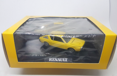 Renault 17 Gordini Découvrable 1975 Rot 1:18