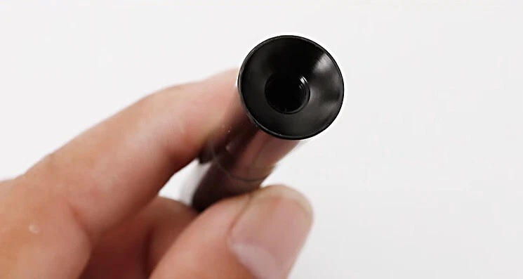 Nueva antena corta de coche de 4,7 pulgadas de aluminio FM/AM radio rojo fibra de carbono apta para MAZDA Foto 4 de 4