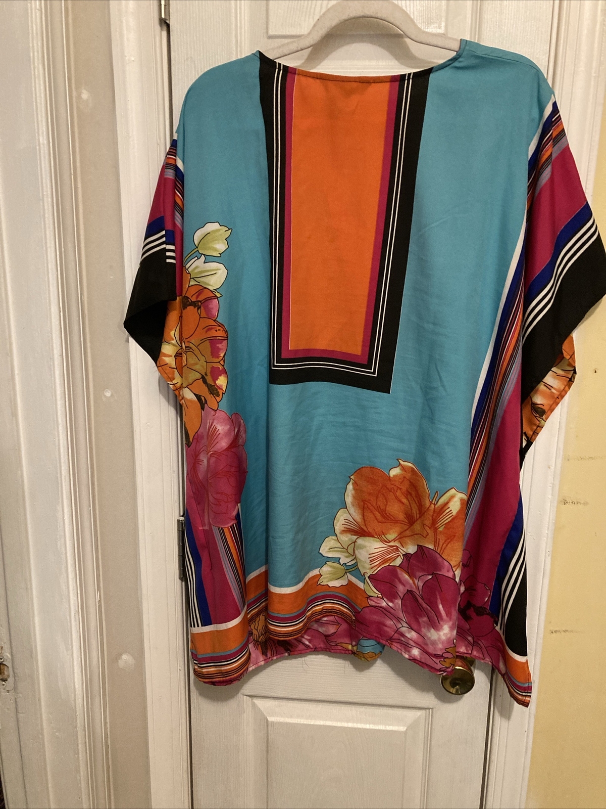 Millenium Women’s Multicolored Square Sleeves Str… - image 6