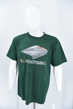 NWT Miami Hurricanes Football Logo/ Ibis Vintage T-Shirt Sz Large