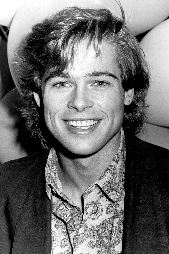 Brad Pitt Actor Handsome Young Painting Wall Art Home Decor