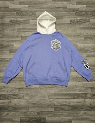 New Y2K Billionaire Boys Club Dollar Sign Purple Hoodie 2XL