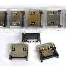 HDMI  1.6, 19pin Female Horiz socket PCB, HDMI A, sealed, surface mount–ref:790